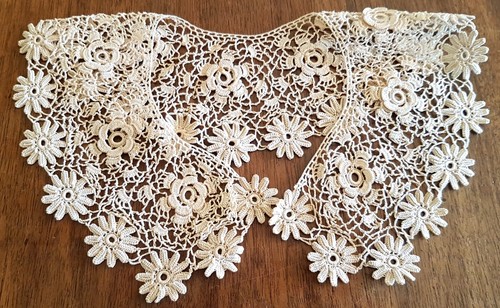 Col ancien dentelle - col,