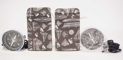 Paire vintage chine - chine, compas