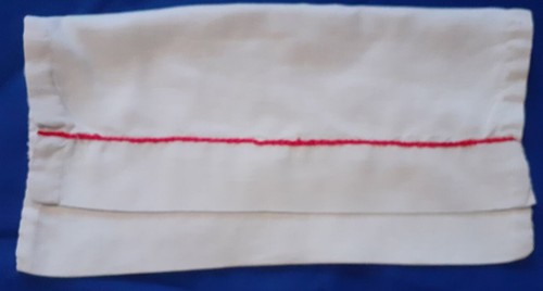 Porte serviette ancien - , blanc