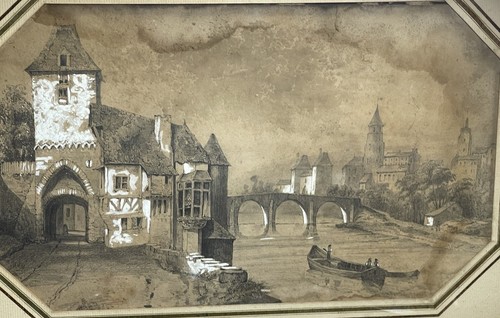 Dessin xixème scène - xixÈme,