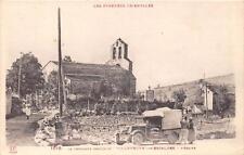 CPA 66 VILLENEUVE LES SCALDES L'EGLISE (CAR OF THE BUTCHER BUTCHER WALKING BUTCHER