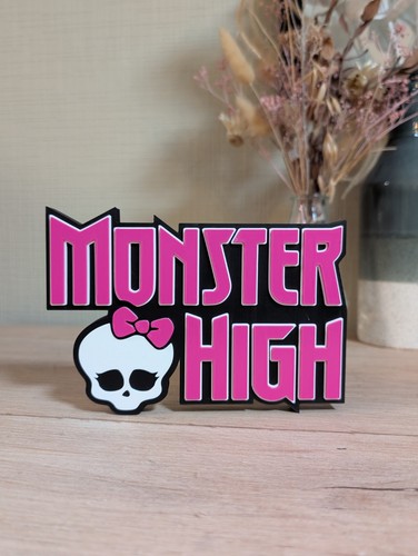 Logo monster high dolls - 3d,