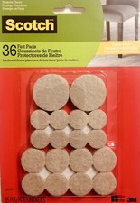 Scotch Felt Pads Value Pack