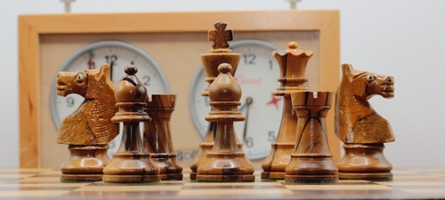 Jeu échecs type staunton - jeu, d'échecs