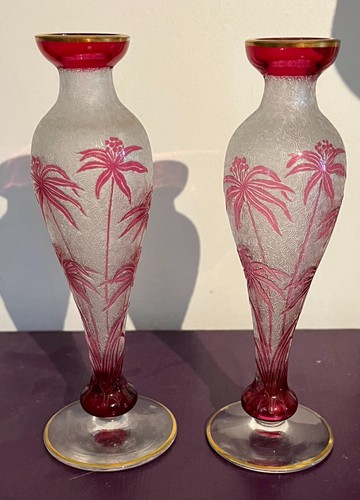 Vases anciens baccarat - , motifs