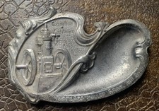 Millot Engine Gray Gasoline Petroleum Alcohol Automotive Advertising Ashtray