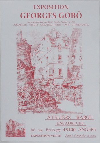 Affiche art georges gobo - [affiche,