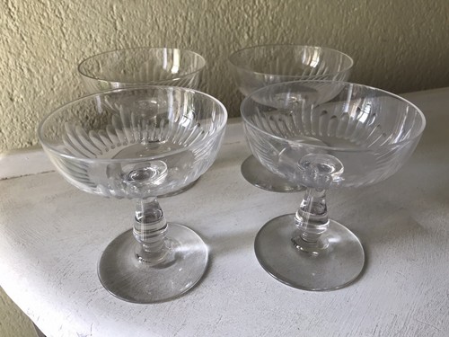 Baccarat anciennes coupes à - baccarat,