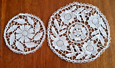 2 Napperons anciens en