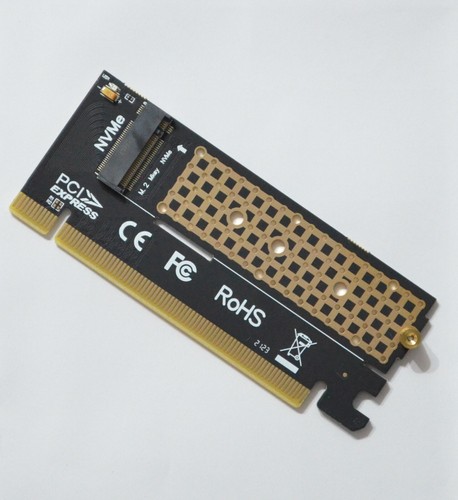 Adaptateur pcie x16 pour ssd - pcie,