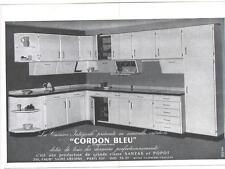 ADVERTISEMENT ADVERTISING 112 1955 CORDON BLEU fully equipped kitchen 041112