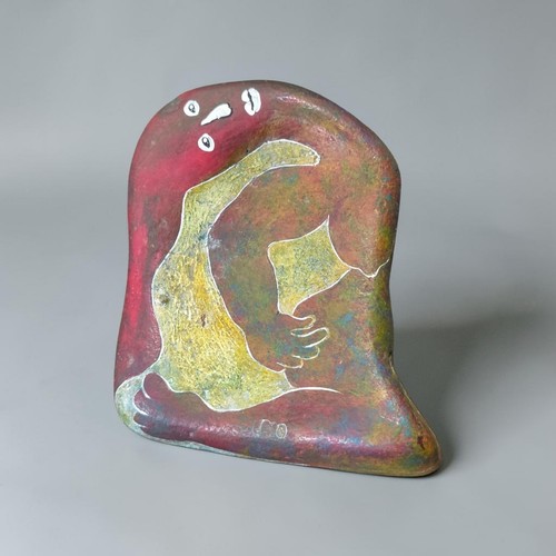 Raâk peinture sculpture galet - peinture,