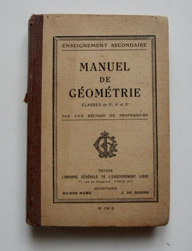 Mathématiques manuel - manuel, de