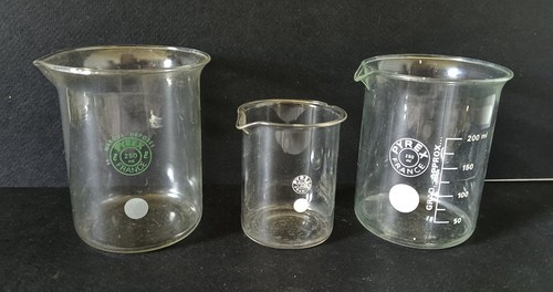 Bechers chimie en verre - de,