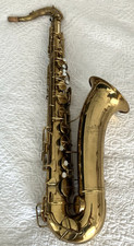 PAN AMERICAN TENOR SAXOPHONE Model 60M 1946(?) with Original Hard Case
