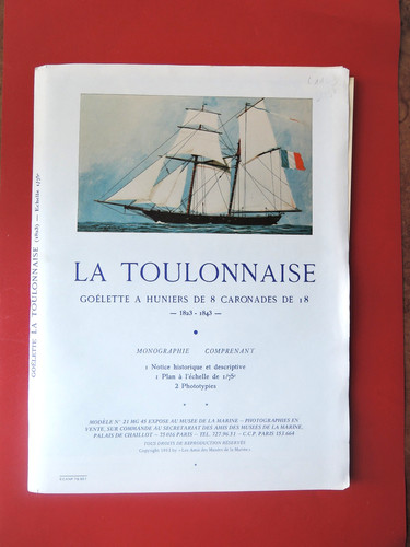 Toulonnaise goélette à - toulonnaise, -goélette