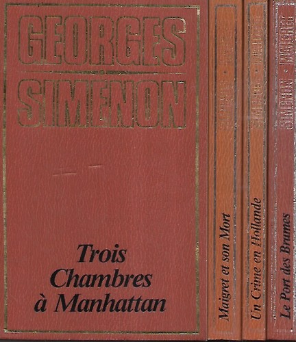 Lot simenon éditions - x, 4
