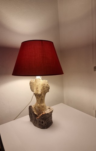 Sculpture lampe christian - sculpture,