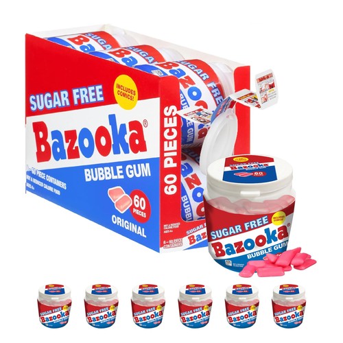 Bazooka sugar free bubble - bubble, gum