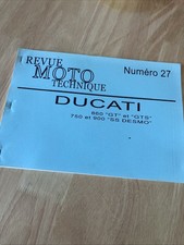 Revue Moto Technique N°27 Ducati 860 GT GTS 900 750 SS Desmo