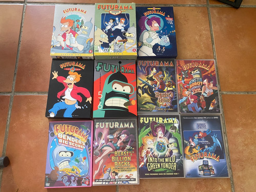 Lot coffret dvd - dvd, futurama