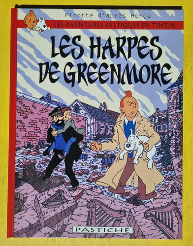 Tintin les harpes - bd,