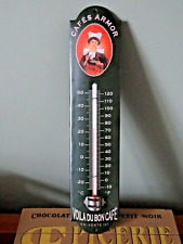 Plaque émaillée bombee