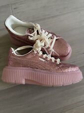 PUMA DINARA SHINE Pink Metallic Sneakers SZ 6 Womens Shoes New Without Box