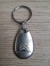 CITROEN METAL KEY FOB car car AISNE AUTO CHATEAU THIERRY