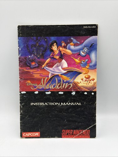Aladdin super nintendo snes - super,