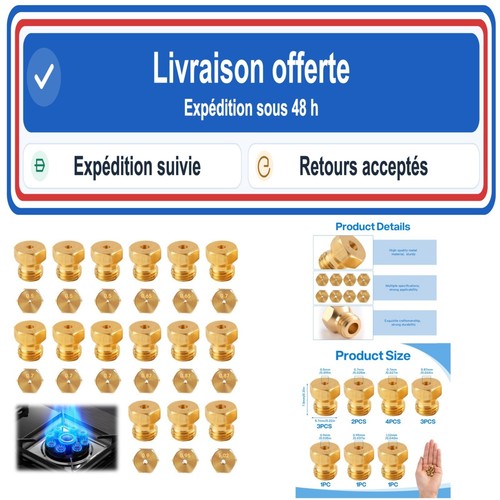Gicleurs gaz butane universels
