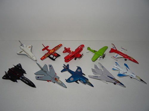Matchbox lot 10 avions - matchbox,