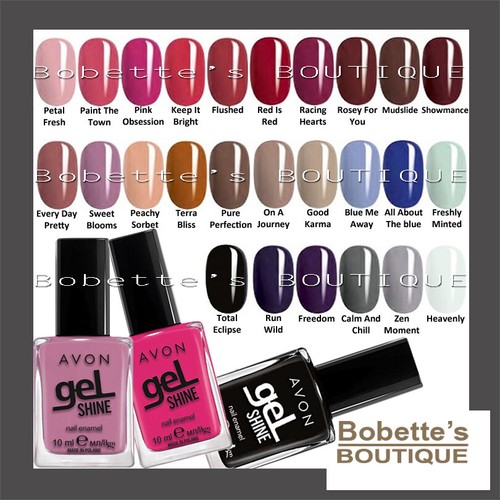 Vernis gel shine avon - shine,