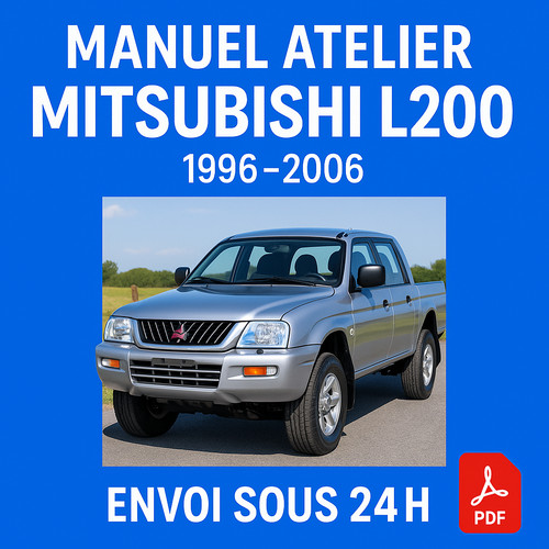 Manuel atelier mitsubishi l200 - atelier,