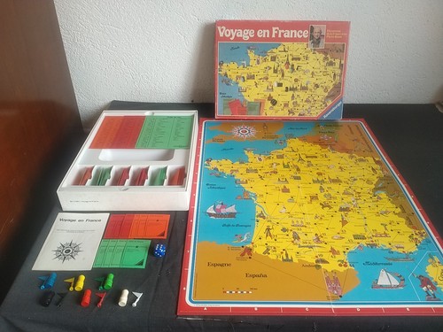 Jeu société voyage - de, en