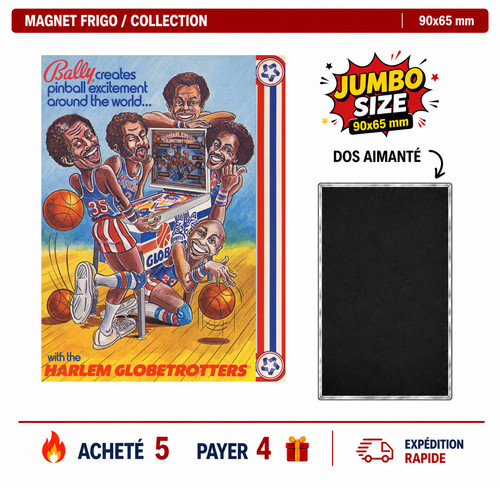 Magnet frigo harlem globe - magnet,