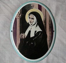 JESUS CHRIST plaqe emaillée