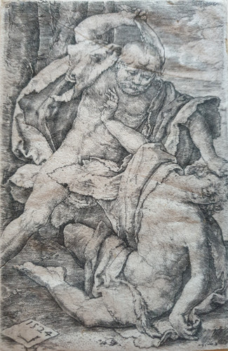 Rare gravure orig xvi - du,