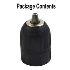 Mandrin noir perceuse sans clé 63 mm longueur 20 montage UNF pour Bosch Power 2