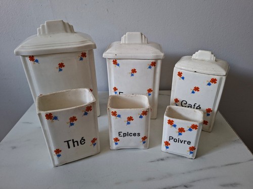 Série pots épices - de,