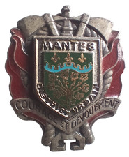 insigne POMPIERS - POM 130 -