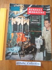 REVUE *** RENAULT MAGAZINE 13 ***  AUTOMOBILE  1958 voiture auto dauphine