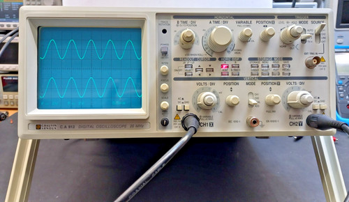 912 oscilloscope chauvin - ca,