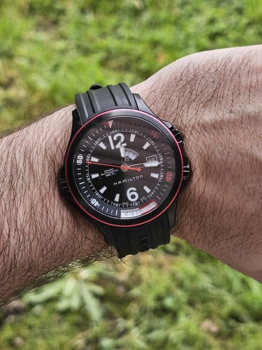 Hamilton khaki navy gmt - khaki,