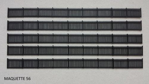 Lot barrières noires - ho,