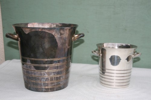 Lot seau champagne et - seau, à
