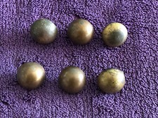 6 boutons de vareuse d'officier de spahis (1,5 cm) - guerre de 1914 - 1918