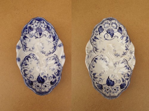 Ancien ravier faience - 2,