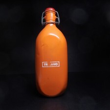 Bouteille gourde métal orange