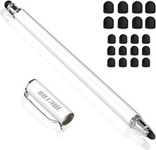 2 en 1 Stylet Tablette Stylus Pointe Fine Écran Tactile Capacitif Stylo+ 20 E...